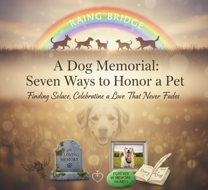 A Dog Memorial: Seven Ways to Honor a Pet After Death