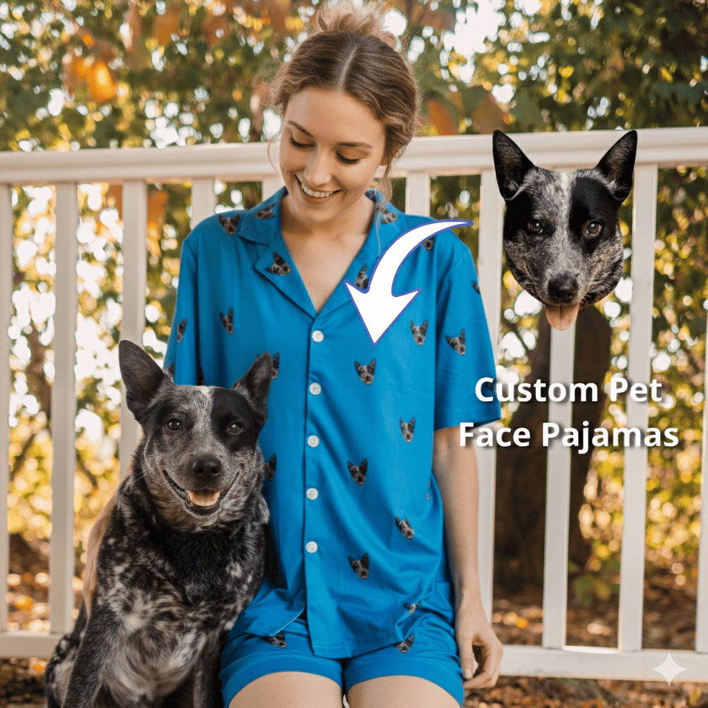 Personalized Pet Short-Sleeve Pajamas