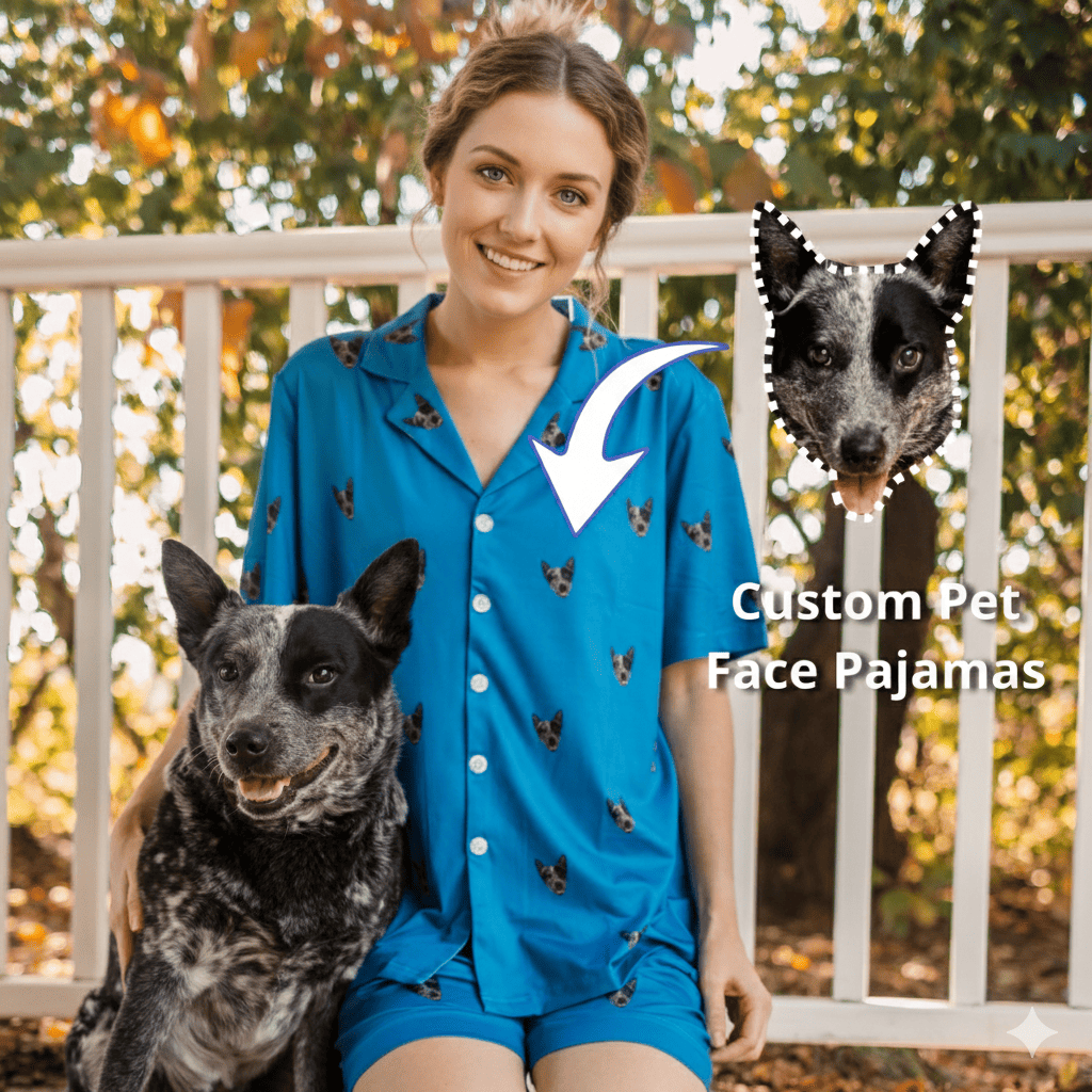 Personalized Pet Short-Sleeve Pajamas