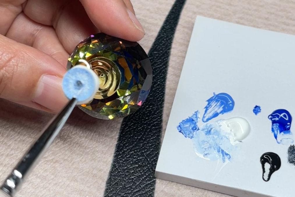 Customized Eyes: Hand-Painted Details